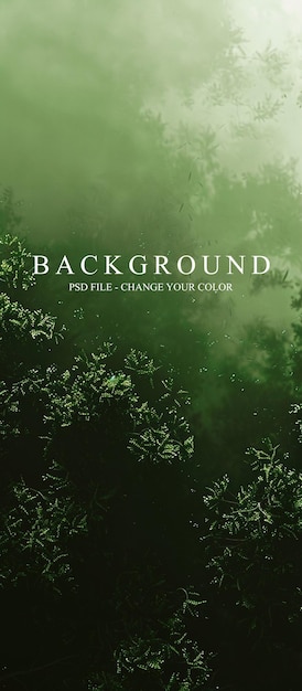 PSD background green high saturation gradient color artistic conception