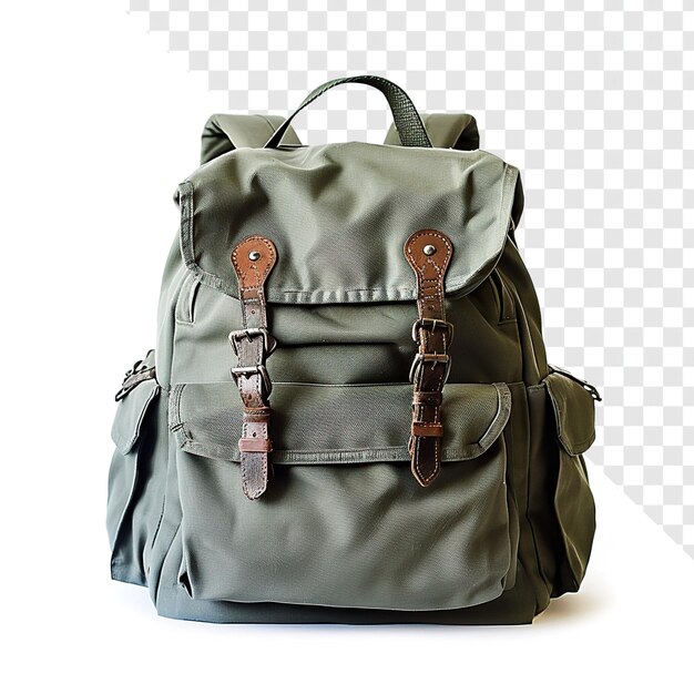 a Backpack on Transparent Background