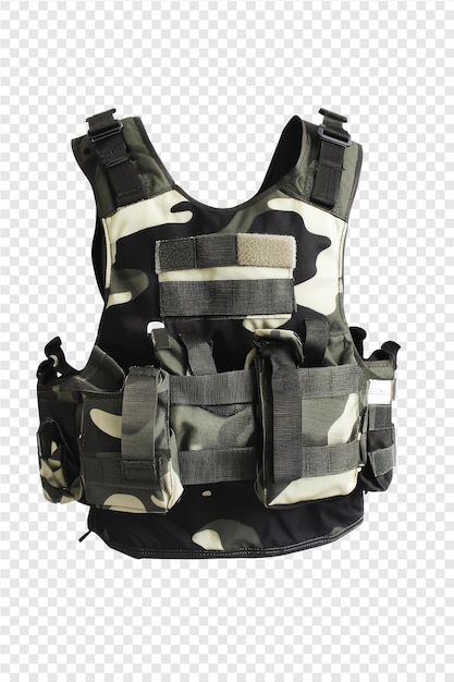 PSD a backpack with a black and tan camouflage print