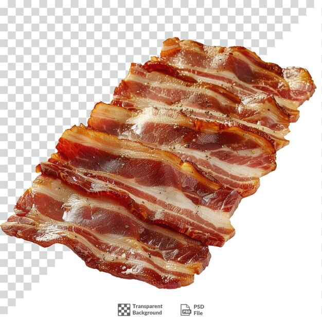 PSD bacon transparent background