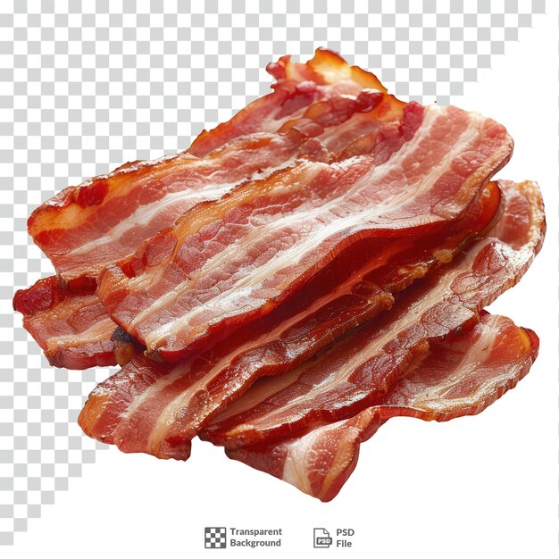 PSD bacon transparent background