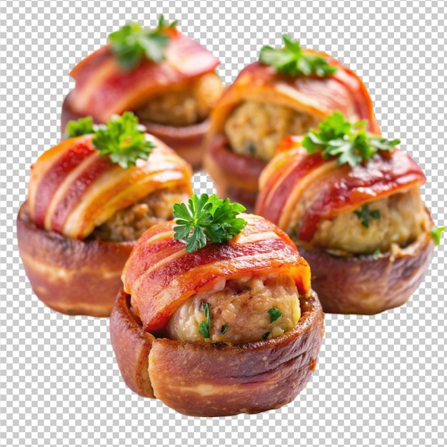 PSD bacon wrapped stuffed mushrooms a classic favorite