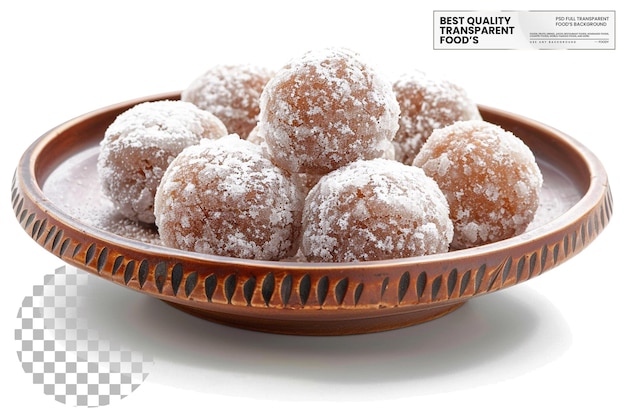 Badamli A Traditional Azerbaijani Sweet Made from Ground Almonds on transparent background