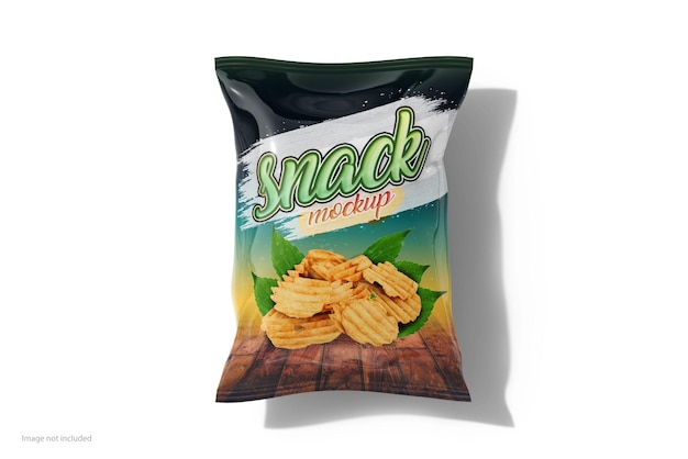 A bag of chips that says snack scuff