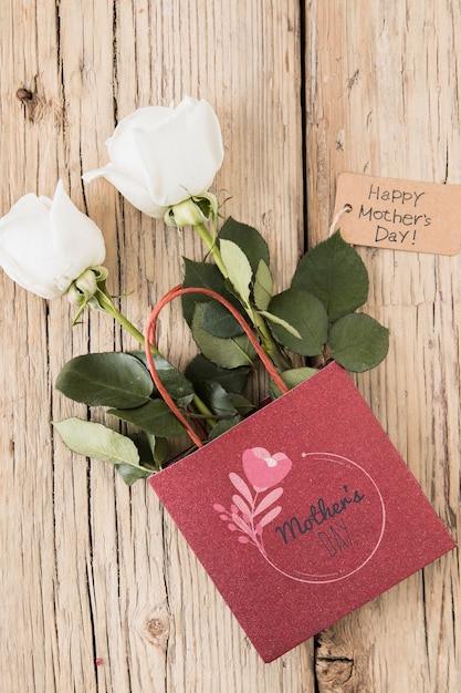 Bag mockup for mothers day