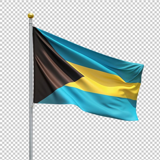 PSD bahamas black yellow and aquamarine