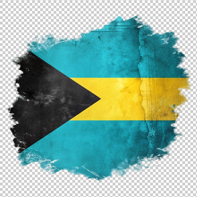 PSD bahamas black yellow and aquamarine