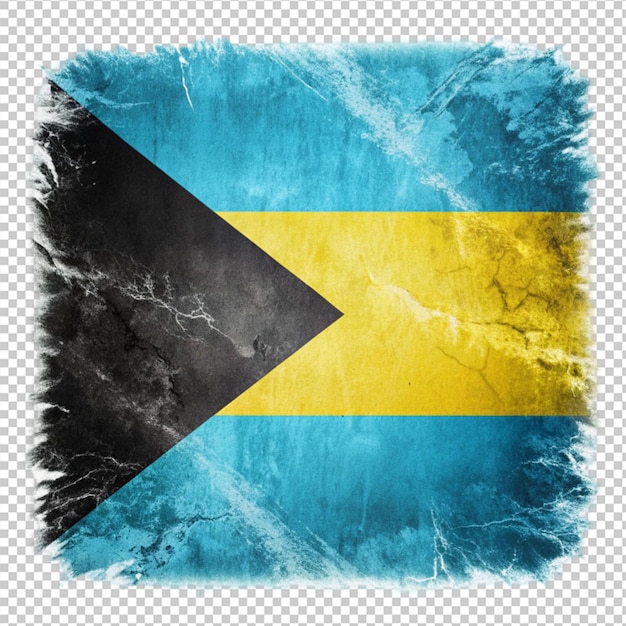 PSD bahamas black yellow and aquamarine