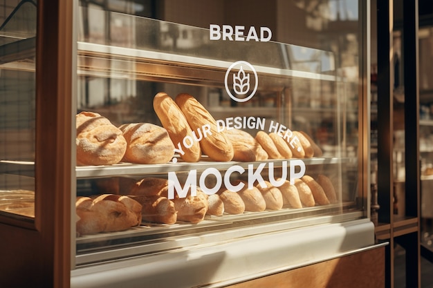 Bakery branding mockup design