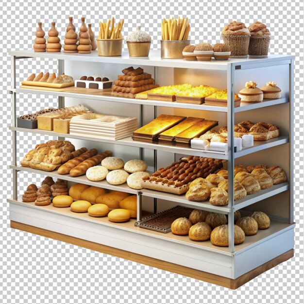 PSD bakery display