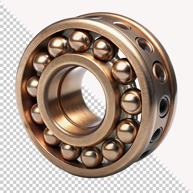 PSD ball bearing on transparent background