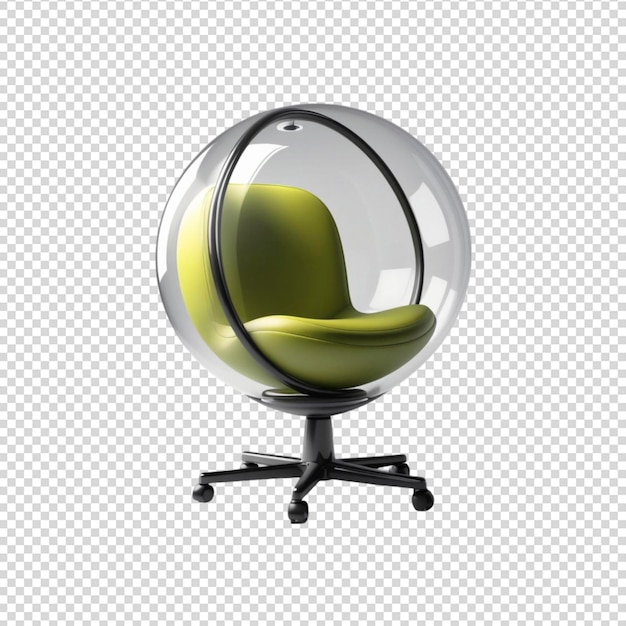 Ball chair isolated on transparent background