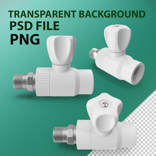 Ball Valve for Radiators PNG