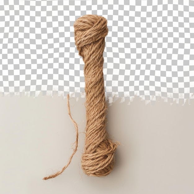 a ball of yarn with a string on it