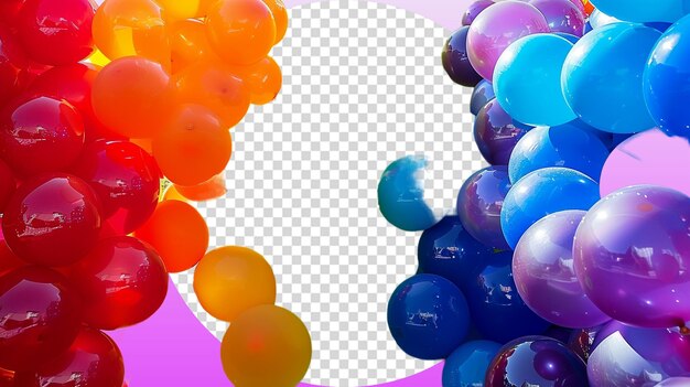 PSD balloon mockup