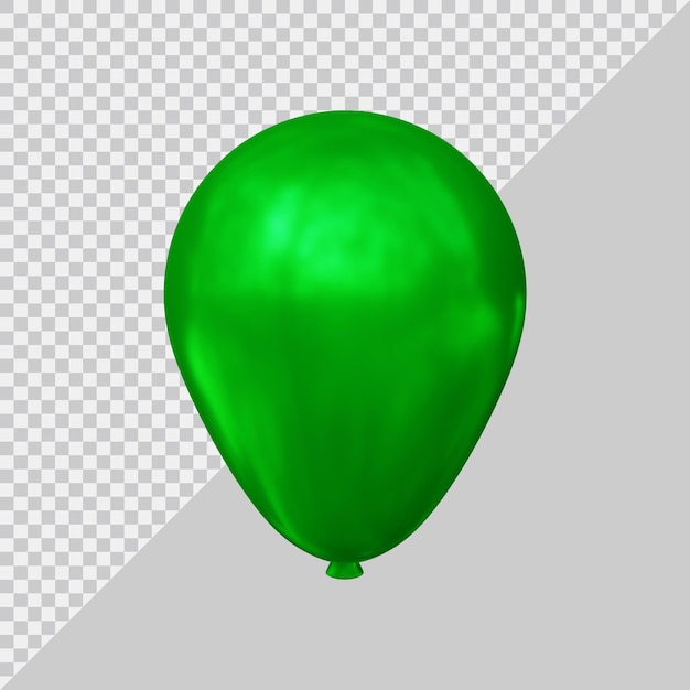 Balloon with 3d modern style