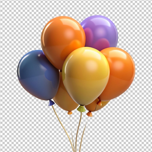 balloons transparent background