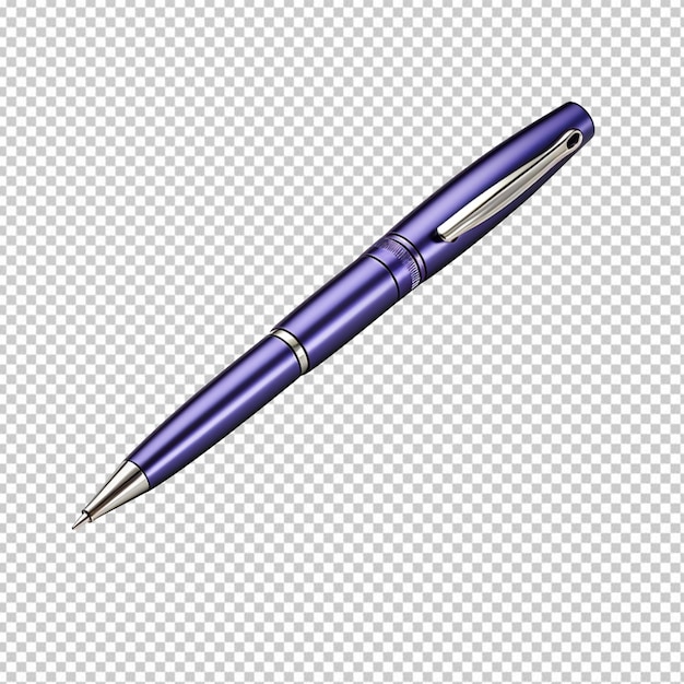 ballpoint pen isolated on transparent background