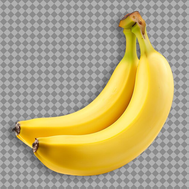 Banana Fruit With Elongated and Curved Shape and Yellow or G Isolated Fruit on Clean Background