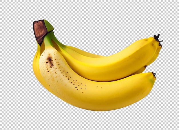 Banana Isolated On Alpha Layer