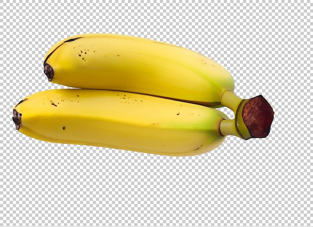 Banana Isolated On Alpha Layer