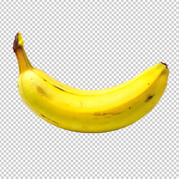 PSD banana transparent background