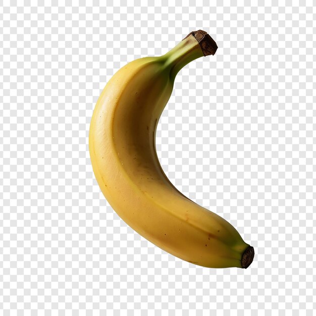 PSD banana with transparent background