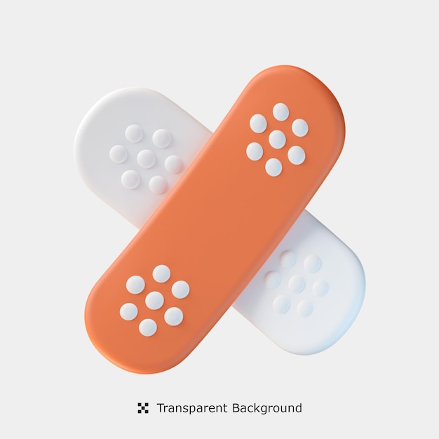 Bandage 3d icon illustration