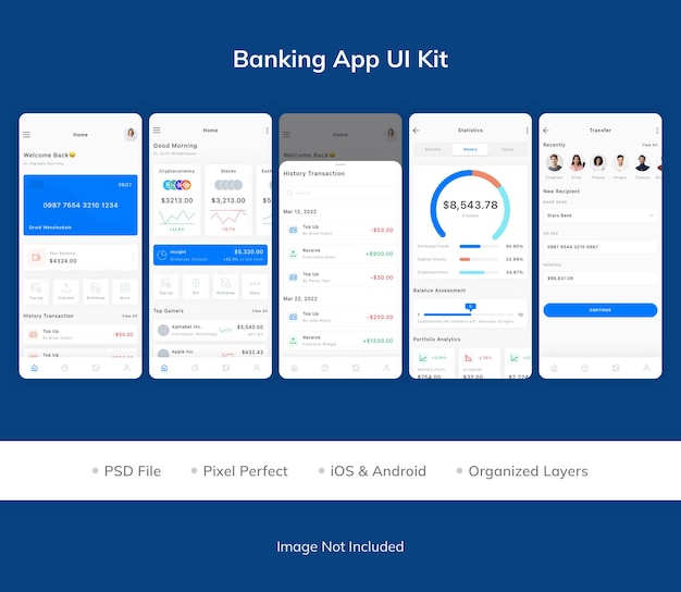 Banking App UI Kit