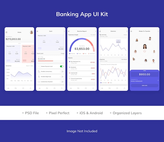 Banking App UI Kit