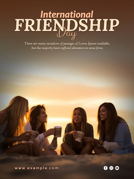 Banner Bonanza Friendship Day PSD Template Unleashed