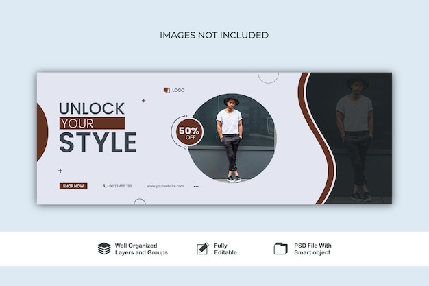 banner fashion New collection fashion sale fashion agency social media web post banner template psd