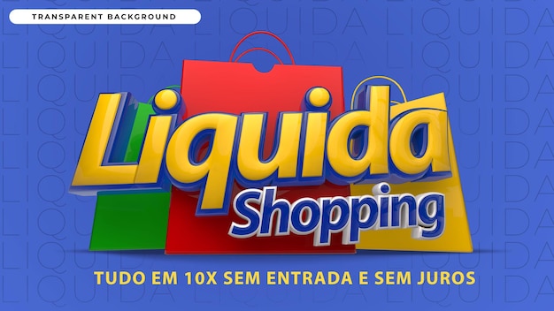 Banner Liquidação Shopping