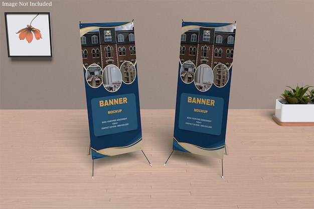 PSD banner mockup