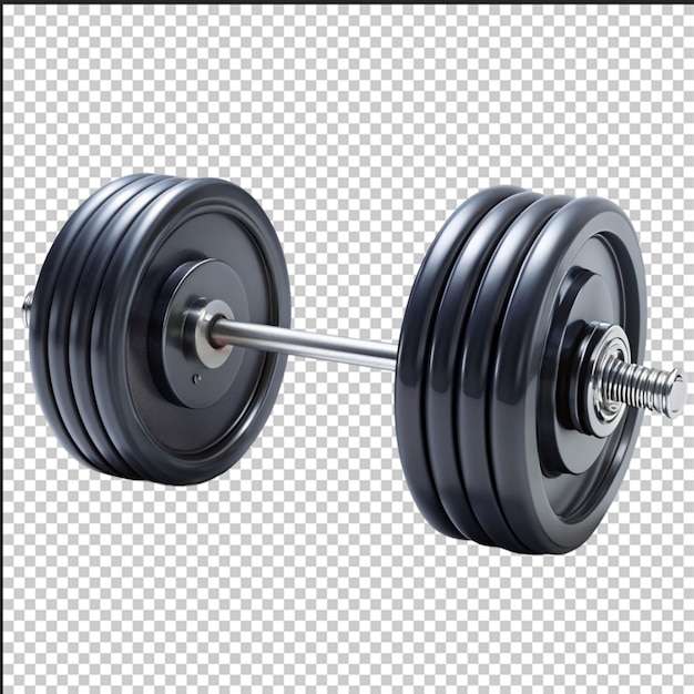 Barbell for fitness training in the gym Sports background