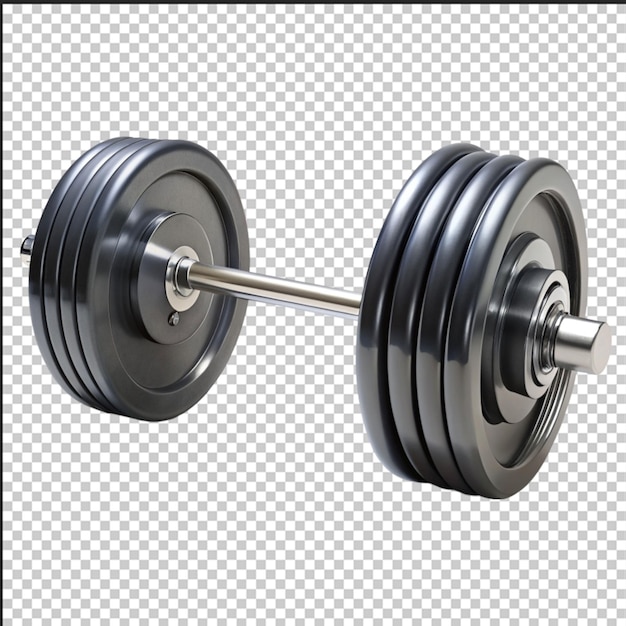 Barbell for fitness training in the gym Sports background