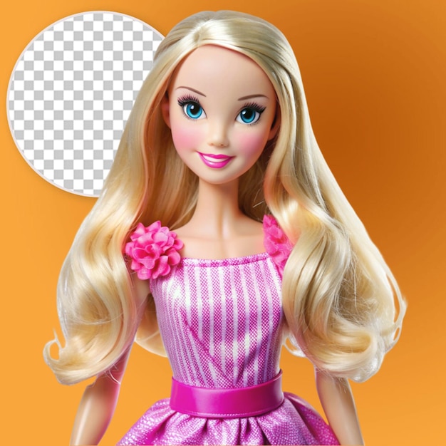 PSD barbie doll