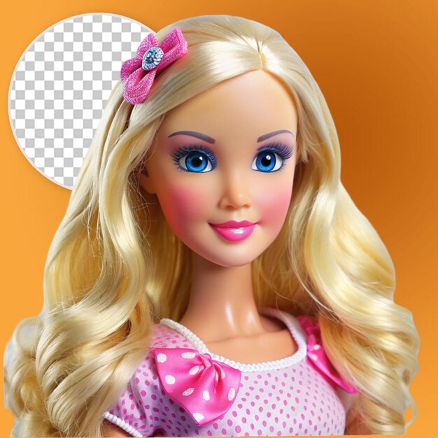 PSD barbie doll