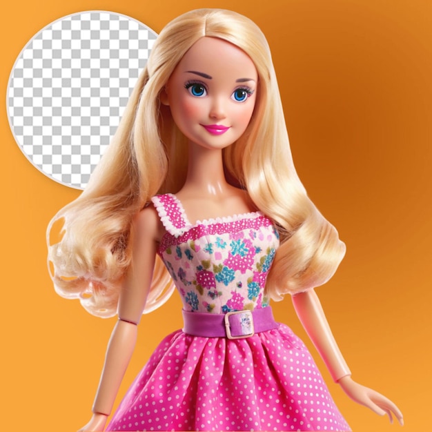 PSD barbie doll