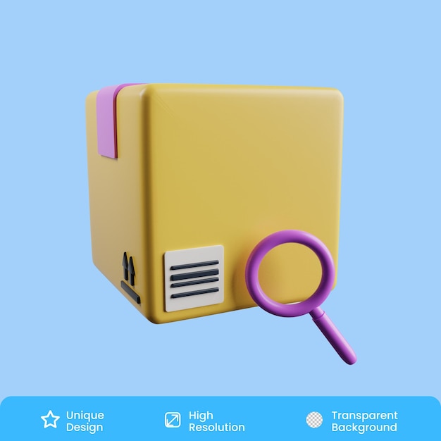 Barcode Reader 3D Illustration