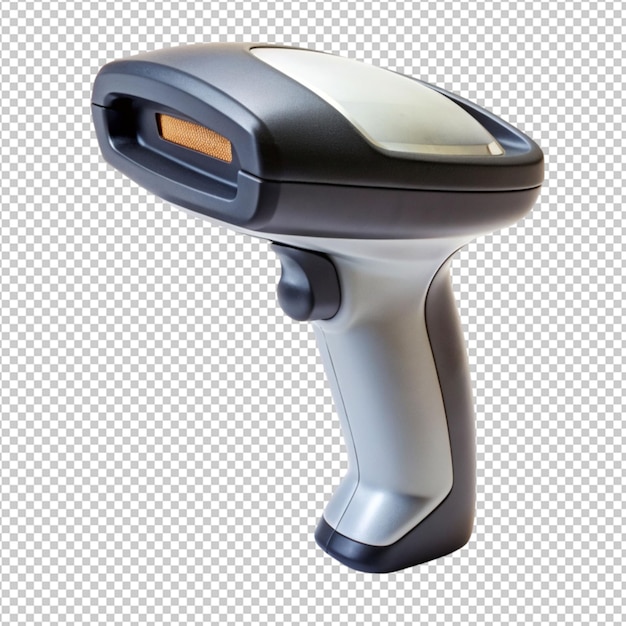 a barcode scanner on transperent back ground