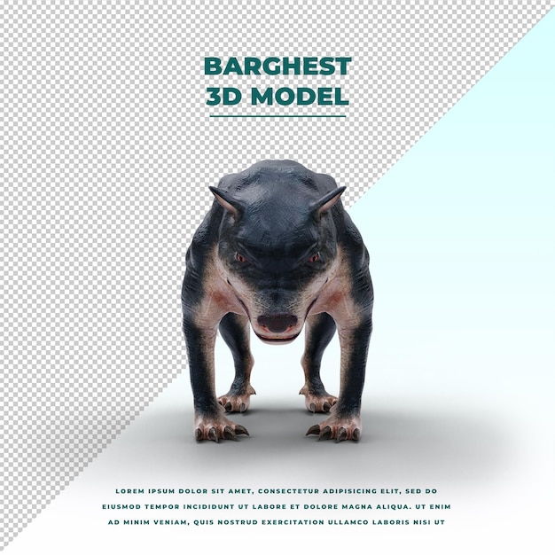 PSD barghest isolated