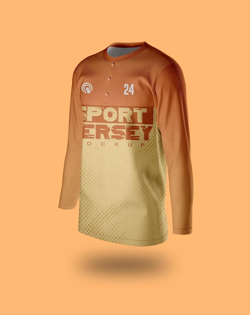 PSD a baseball jersey with the word porttown on it