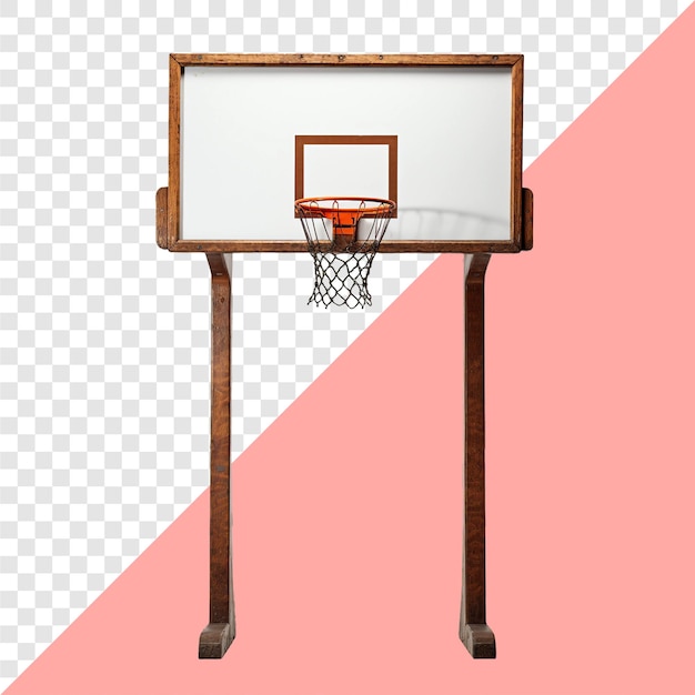 PSD basketball hoop transparent background isolated image generative ai