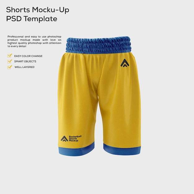 Basketball Short Mockup