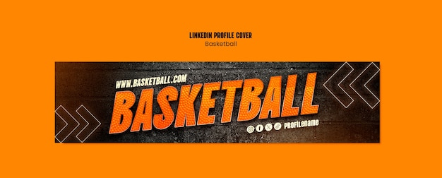 PSD basketball template design