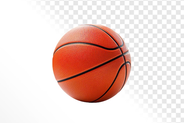 A basketball on transparency background