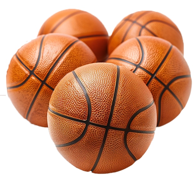 PSD basketball on transparent background