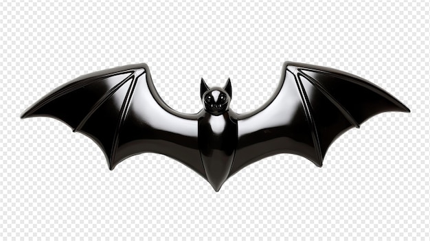 PSD a bat with a black bat on its face and the word bat on it