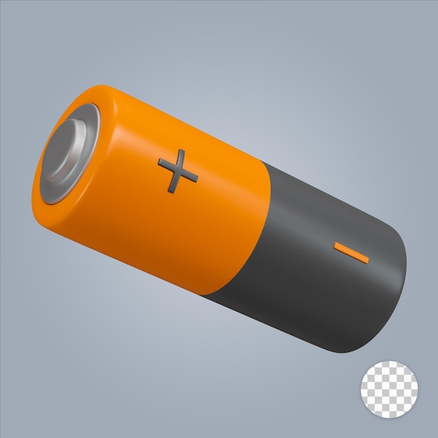 Battery 3d icon